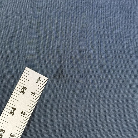 Vintage Adidas 90s T-Shirt Men L Blue Y2K Heavyweight Crewneck Mesh Soccer Logo - Picture 8 of 8